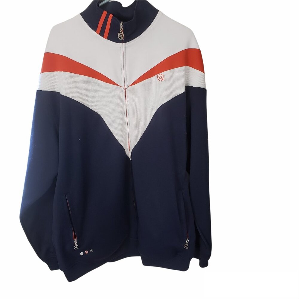 Vintage Rocawear Full Zip Track Jacket 90s Y2K Men's Extra Large XL